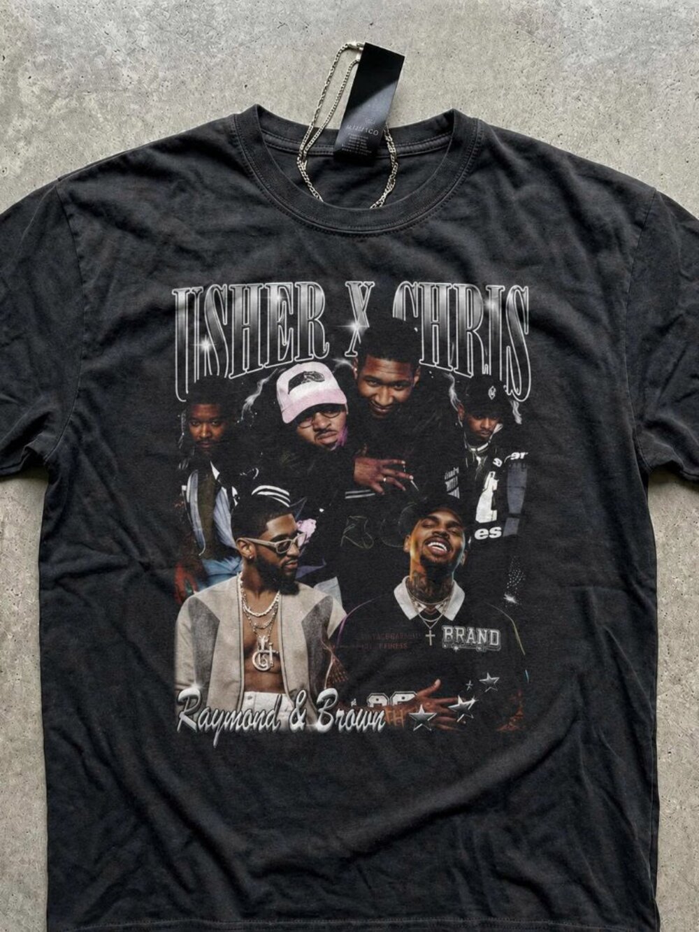 Chris Brown Usher RB Tour 2026 REPRINT T-Shirt - Picture 1 of 1